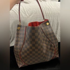 AUTHENTIC Louis Vuitton Graceful Pm bag in Damier Ebene print